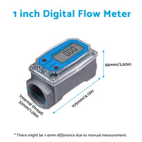 {{ 1/1.5/2 inch Turbine Digital Diesel Water Fuel Flow Meter Oval Gear Flow Gauge }} - Buy Car Parts Online at {{ Kaka Auto Parts }}.
