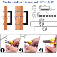{{ Square Kitchen Cabinet Handles Pulls Stainless Steel Door Knobs Drawer Handles }} - Buy Car Parts Online at {{ Kaka Auto Parts }}.
