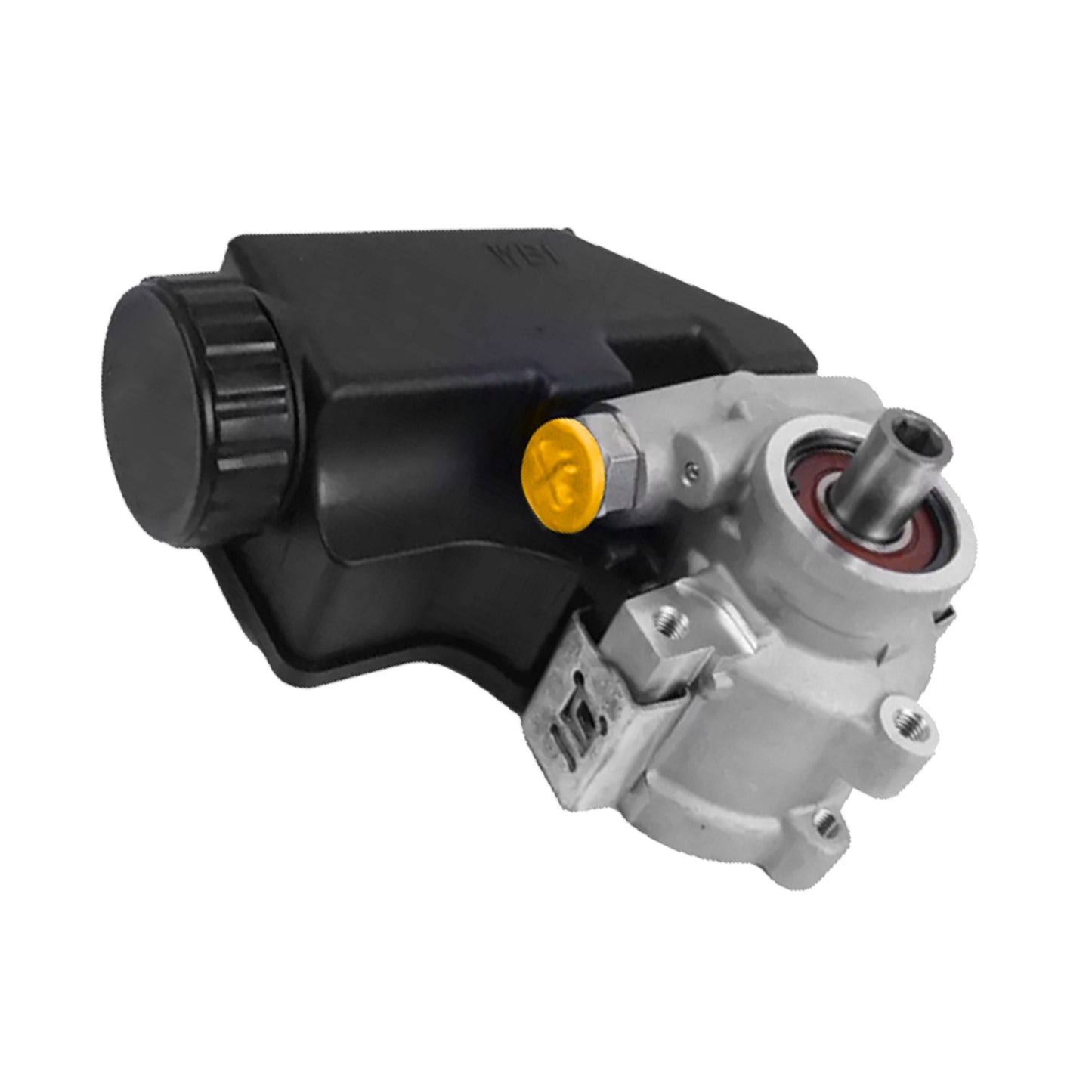 {{ Power Steering Pump with Reservoir Aluminum Type II Saginaw TC Suitable for GM }} - Buy Car Parts Online at {{ Kaka Auto Parts }}.