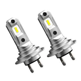 compare product 2PC H7 Super Bright LED Headlight Bulbs Conversion Kit High Low Beam 6500K White