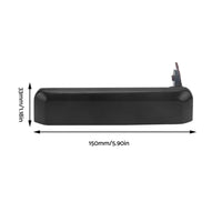 Left Right Pair Front Outer Door Handle Suitable For Nissan Navara D21 1986-1997