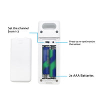 {{ Wireless Weather Station Thermometer Digital Temperature Humidity Monitor Home }} - Buy Car Parts Online at {{ Kaka Auto Parts }}.