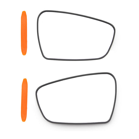 Pair Heated Mirror Glass w/ Base Suitable for Kia Cerato YD 2013-2018