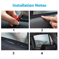 Magnetic Rear and Side Window Sun Shade Mesh Suitable For BYD Atto 3 2022-2024