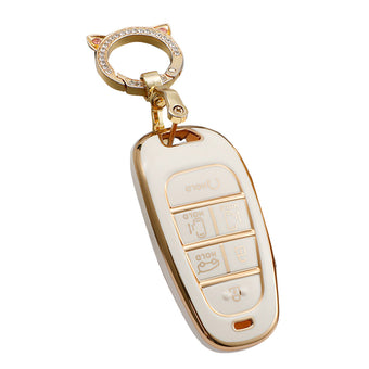 compare product TPU 6-Button Car Remote Key Fob Cover Suitable For Hyundai Sonata / Tucson / Santa Fe