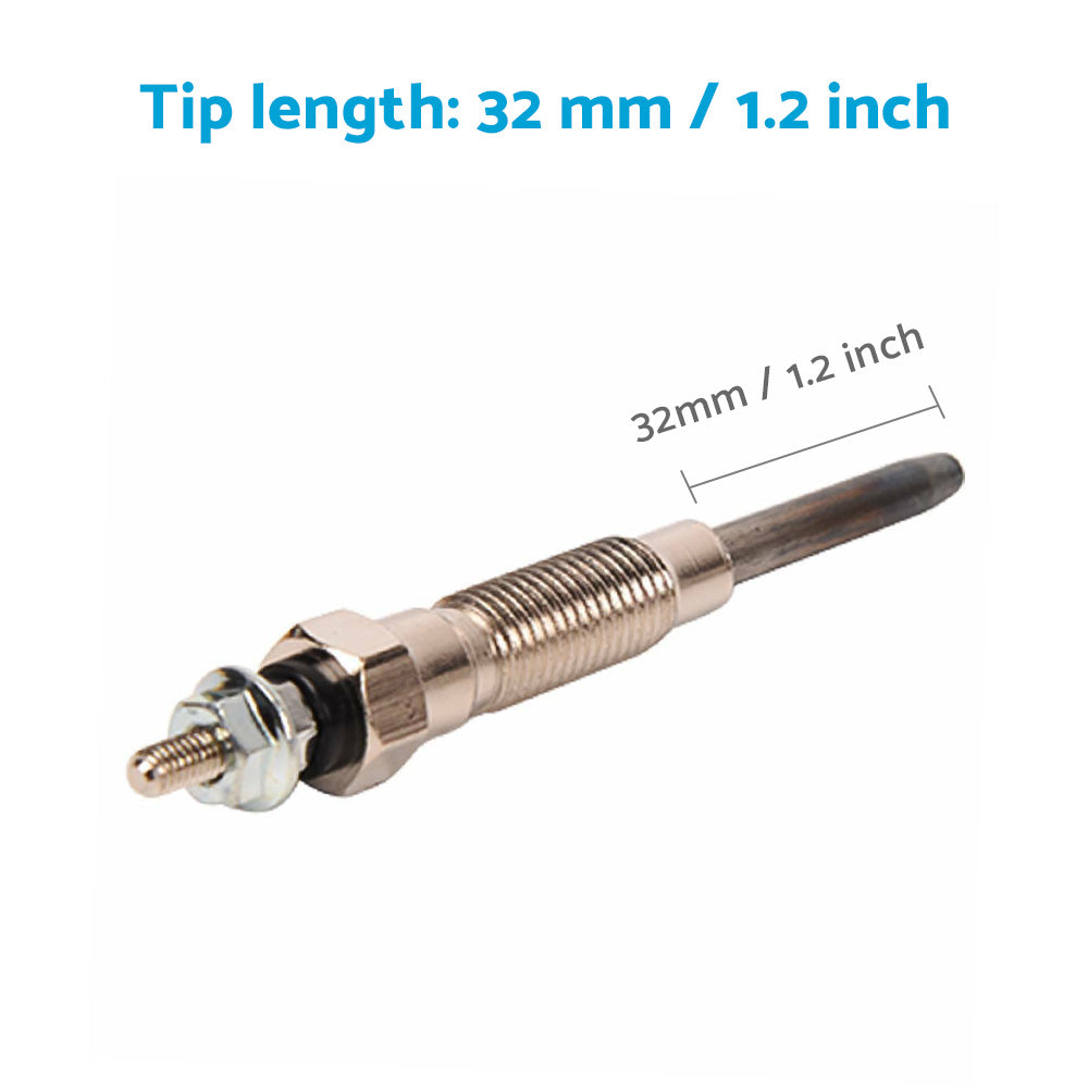 4x Glow Plug Suitable For Toyota Hilux LN106 LN107 LN111 LN85 LN86 LN147