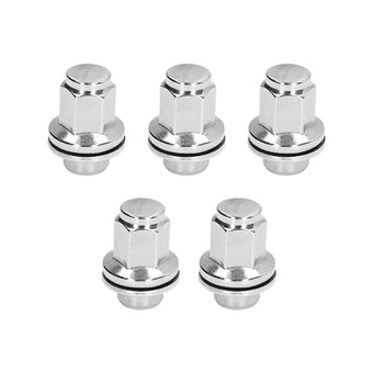 compare product 5x 14x1.5 Alloy Wheel Lug Nuts Suitable For Toyota Landcruiser 76, 79, 100, 200 Series