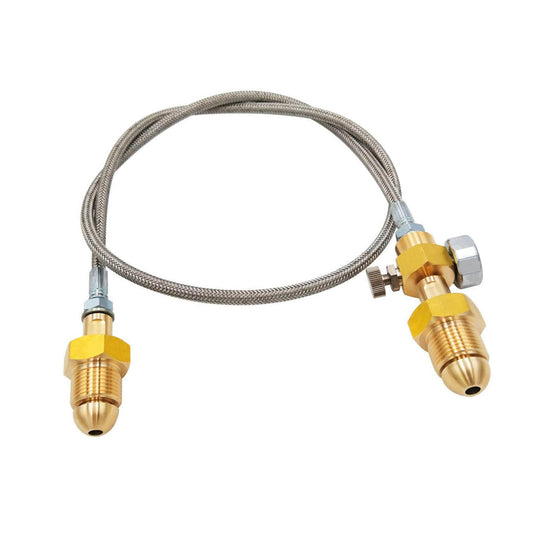 Refill Station Transfer Adaptor Hose Suitable For BS 341 No.3 Argon Cylinder