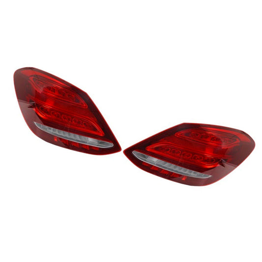 LED Rear Tail Light Pair Suitable for Mercedes C-Class W205 2014-2018 Models