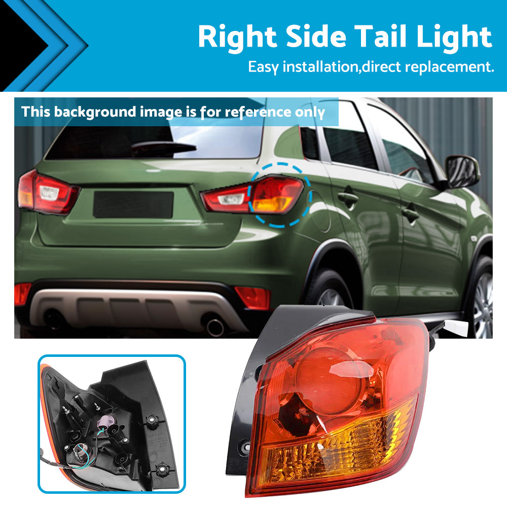 {{ Right Rear Outer Tail Light Stop Lamp Suitable For MITSUBISHI ASX XA XB XC 10-19 }} - Buy Car Parts Online at {{ Kaka Auto Parts }}.
