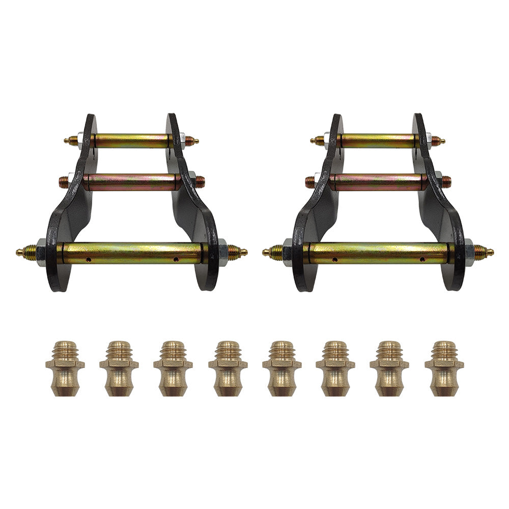 Extended Greasable Shackles 2 Inch 50mm Lift Kit Suitable For Mitsubishi Triton ML / MN 2005-2015