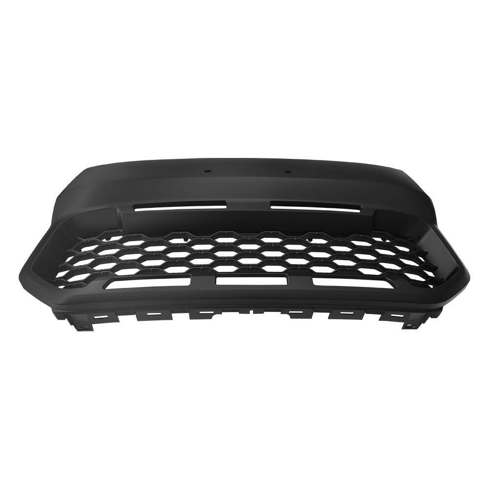 Matte Black Front Mesh Grill Suitable For Ford Ranger PX2 WT 2015-2018