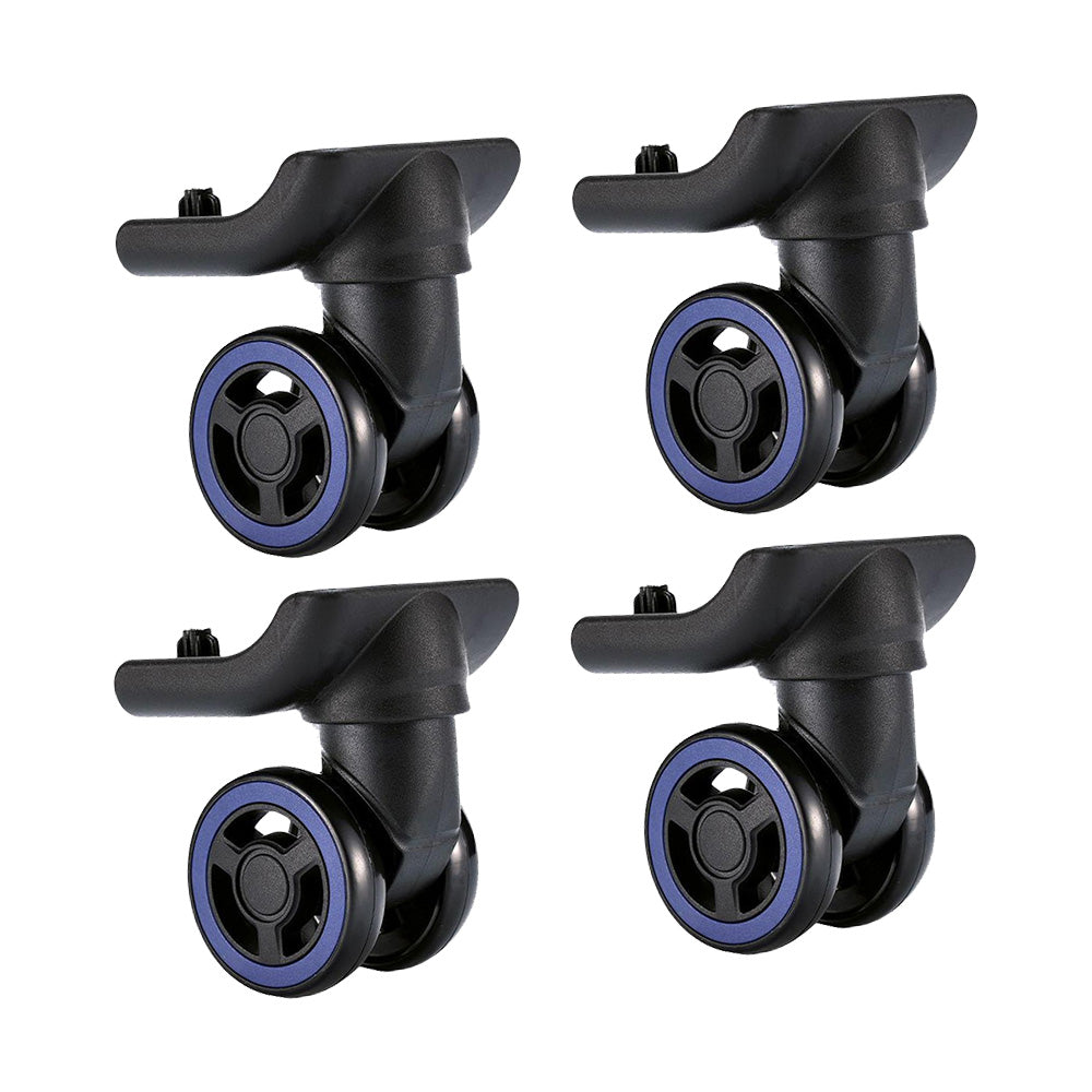 4x Luggage Wheels Replacement 360?? Silent Spinner Suitable For Travel Suitcase Trolley Case