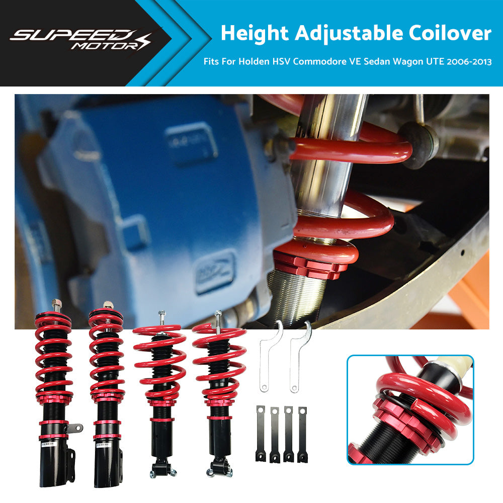 {{ Adjustable Height Coilover Suspension Shock For Holden VE Commodore Sedan Wagon }} - Buy Car Parts Online at {{ Kaka Auto Parts }}.