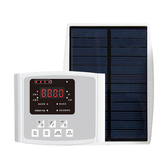 compare product Smart Drip Self-Watering Irrigation Timer Kit 10M Solar-Powered Automatic Plant Watering System