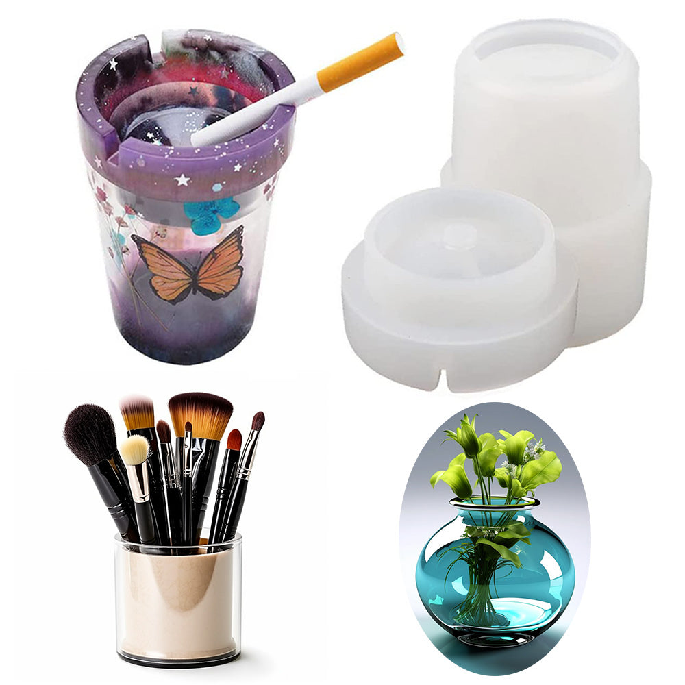 {{ ?Silicone DIY Ashtray Epoxy Resin Mold Handmade Resin Casting DIY Home Decor }} - Buy Car Parts Online at {{ Kaka Auto Parts }}.
