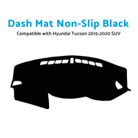 Dashboard Cover Dash Mat Non-Slip Black Suitable For Hyundai Tucson 2015¡§C2020 SUV