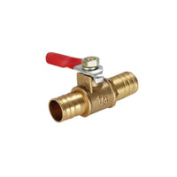 In-Line Fuel Tap Brass 8mm 5/16inch Suitable For Motorcycle / Tractor / Quad / Lawn Mower Pump