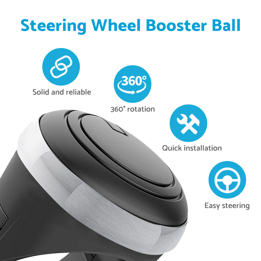 Steering Wheel Spinner Knob Suitable For Car & Truck ¡§C Booster Ball Handle Aid