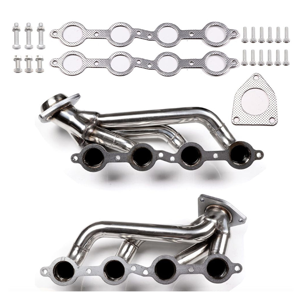 Exhaust Header Suitable For GMC Yukon Sierra 1999¡§C2001 4.8L 5.3L 2WD 4WD EH28035