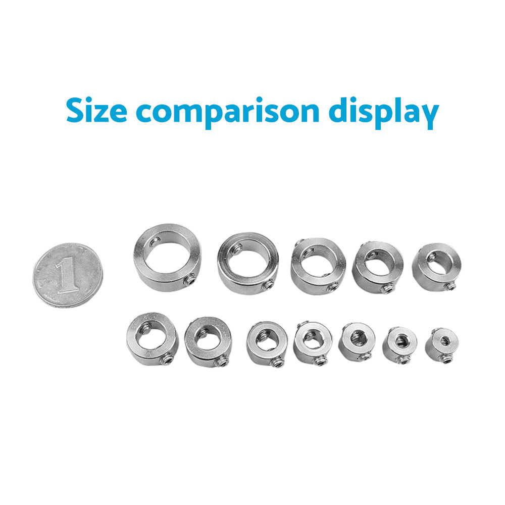 Drill Stop Collar Set 3mm-16mm Drilling Bit Depth Stopper Ring Suitable For Woodworking