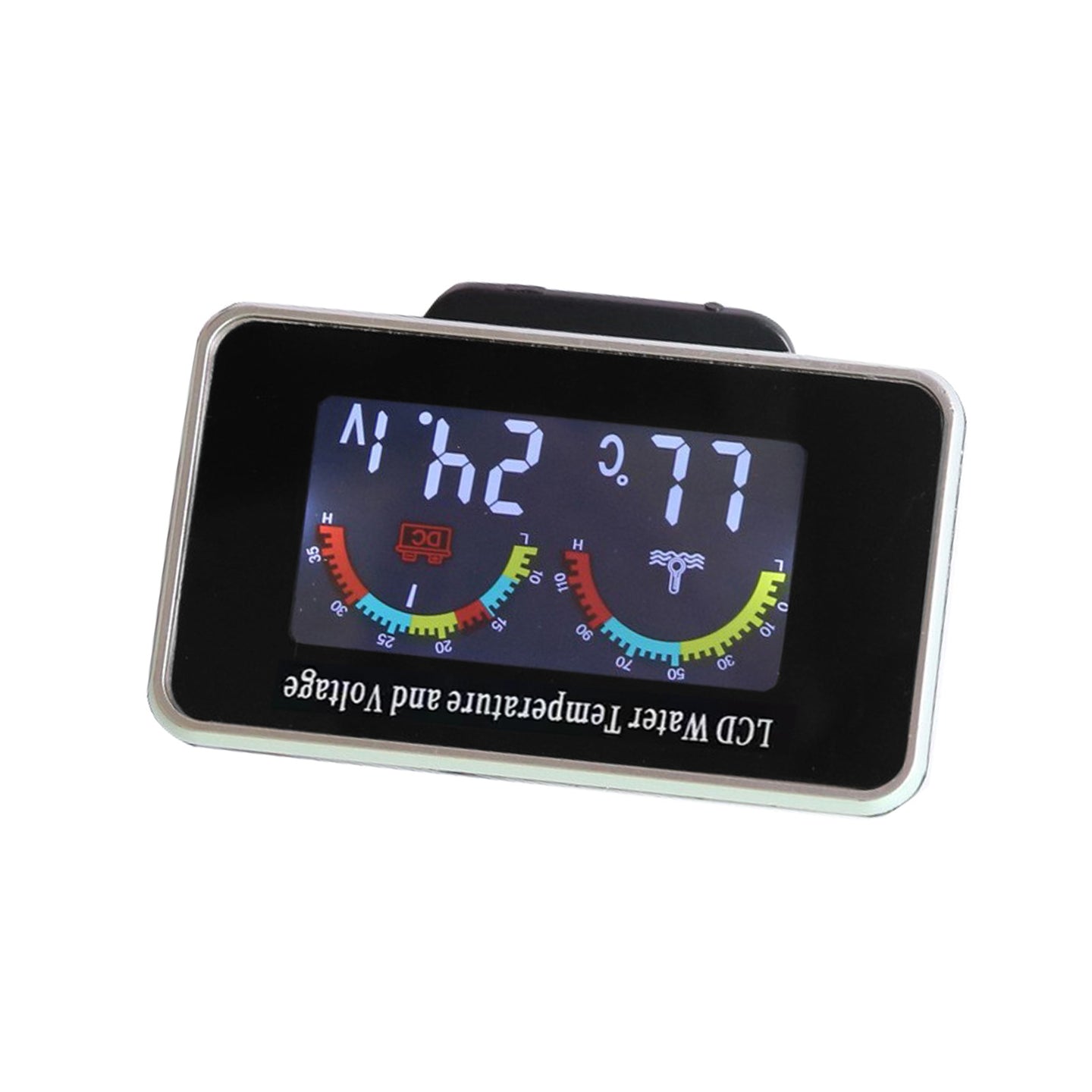 {{ 2 In1 Car Digital LCD Water Temperature Meter Voltmeter Gauge 12V/24V Display }} - Buy Car Parts Online at {{ Kaka Auto Parts }}.