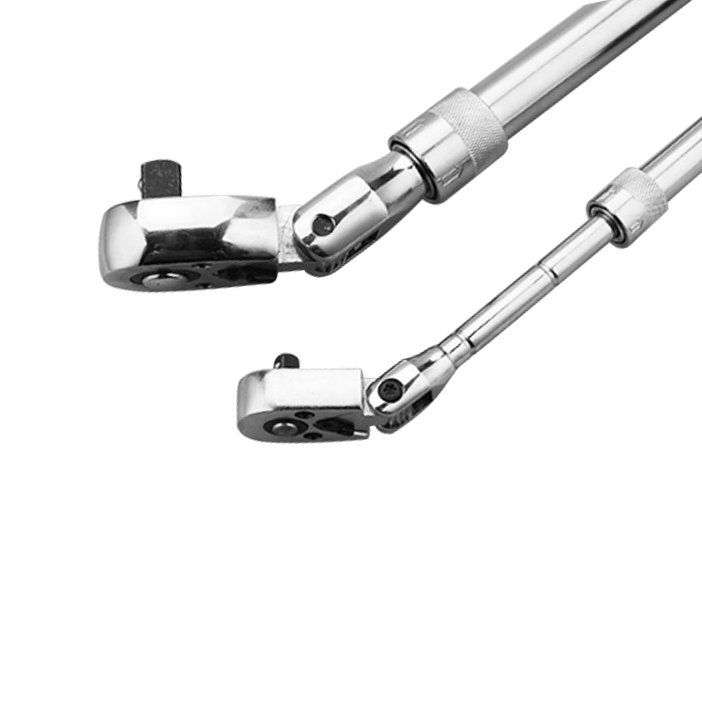 Ratchet Wrench Socket Set 3x 1/4inch, 3/8inch, 1/2inch Drive Handle 72-Tooth Quick Release