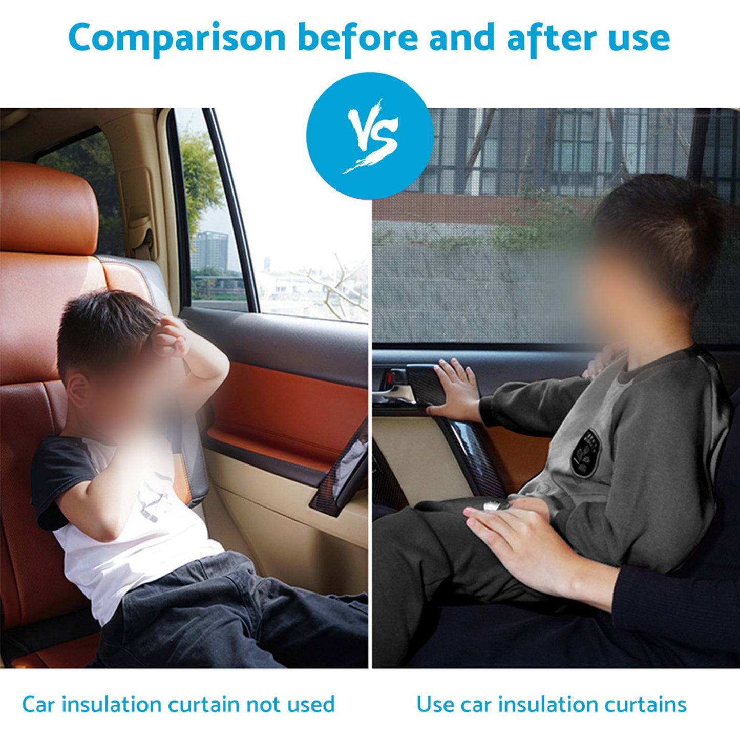 {{ Magnetic Mesh Sun Blind Shades Suitable for Suitable for Volvo XC60 2017-2024 }} - Buy Car Parts Online at {{ Kaka Auto Parts }}.
