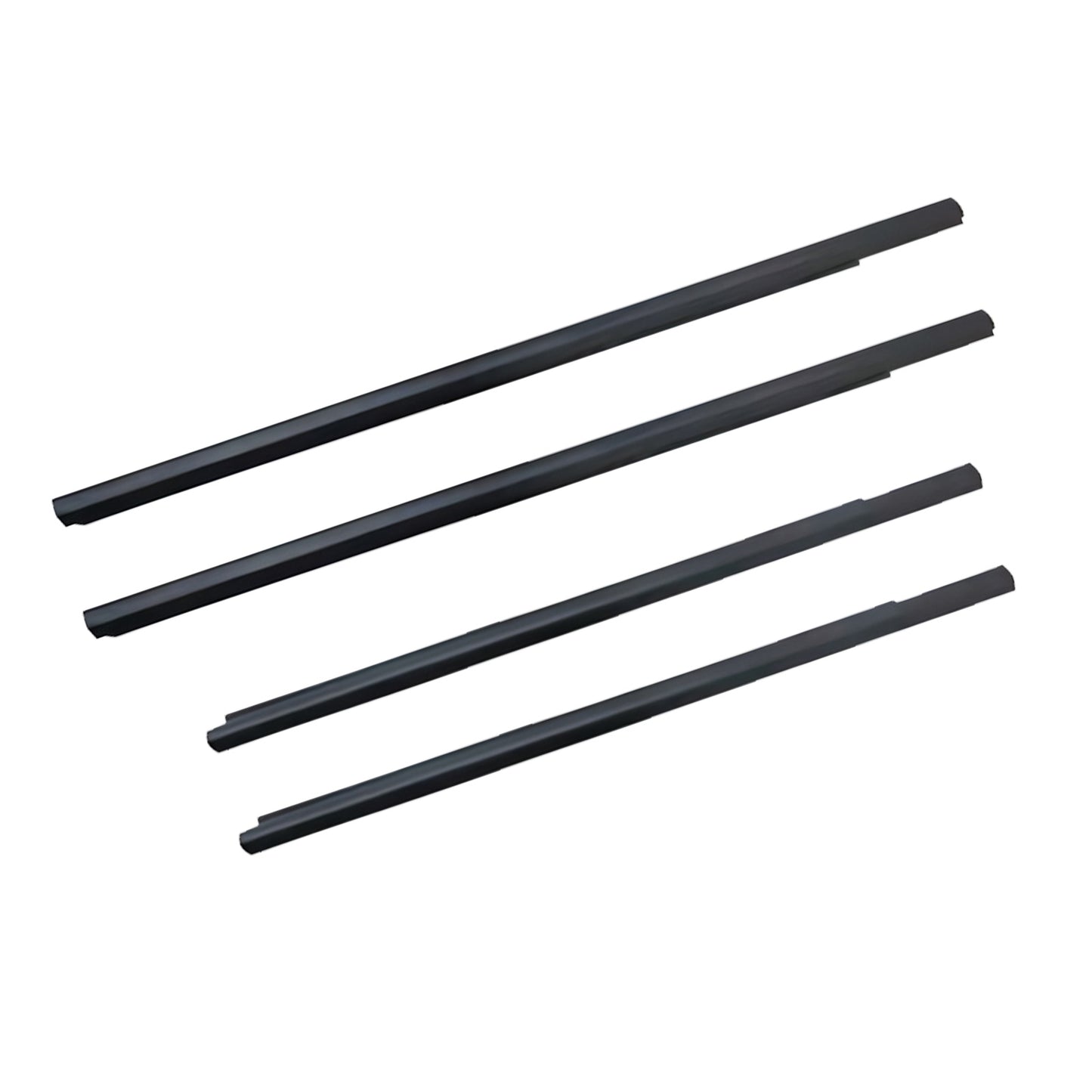 {{ 4x Outer Door Window Rubber Seals Suitable for 12-21 Ford Ranger PX XLT }} - Buy Car Parts Online at {{ Kaka Auto Parts }}.