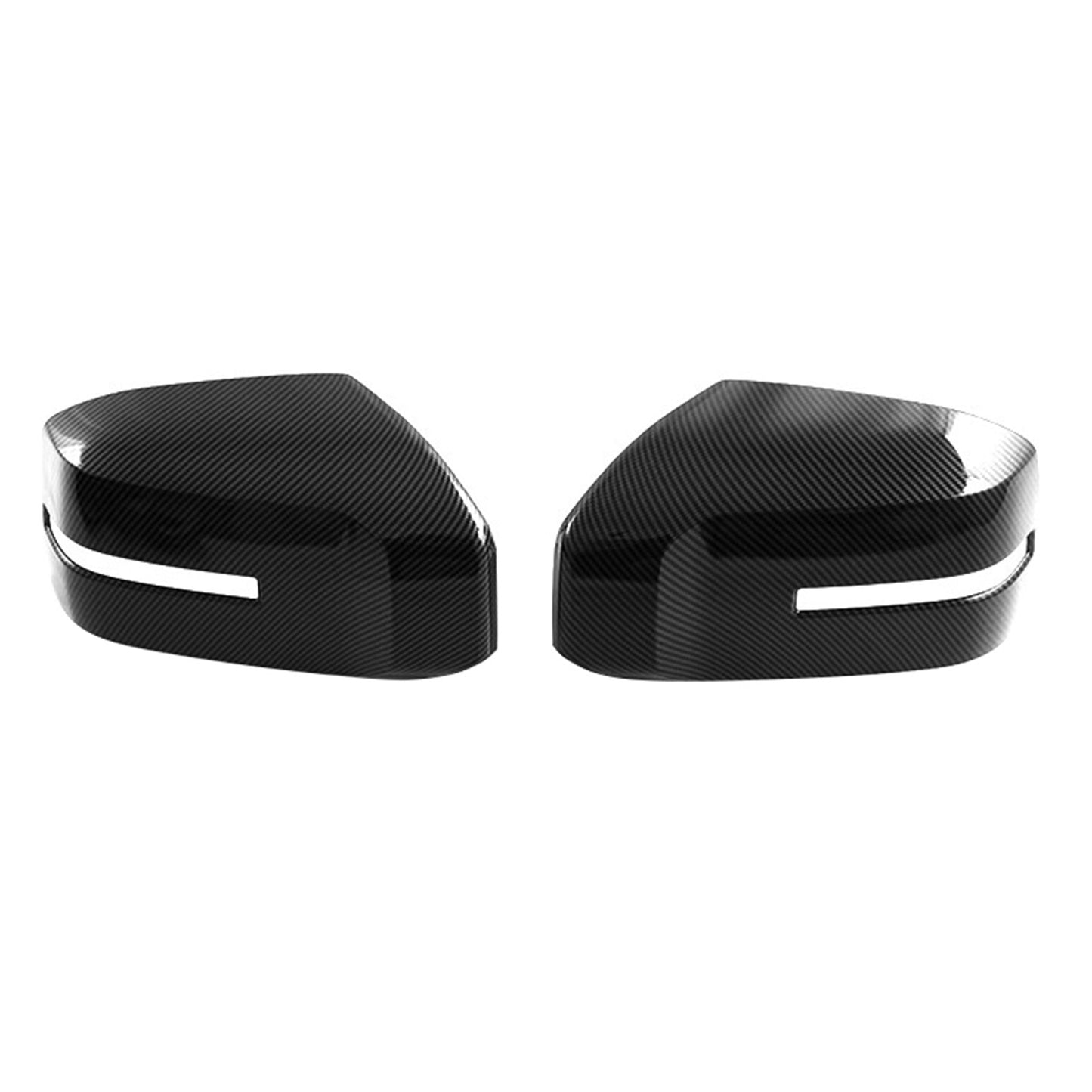 Side Mirror Cover Suitable For Mitsubishi Triton L200 23-25 ABS Carbon Fiber