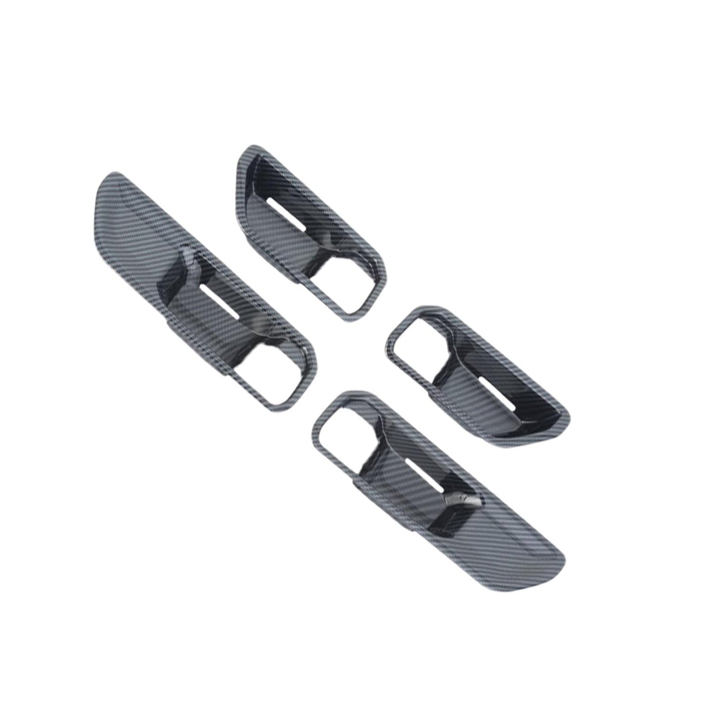 {{ Carbon Inner Door Handle Bowl Cover Trim Suitable For Toyota Prado LC250 24-25 }} - Buy Car Parts Online at {{ Kaka Auto Parts }}.