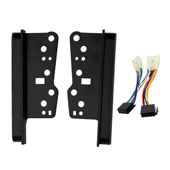 compare product Car Stereo Double Din Dash Facia Fascia Kit With ISO Wiring Harness Suitable For Toyota