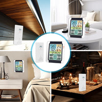 Hygrometer Thermometer Digital Temperature Humidity Meter LCD Display Wireless