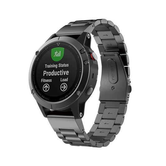 Stainless Steel Strap Quick Fit Watch Band Suitable for Garmin Fenix 5 6 22mm