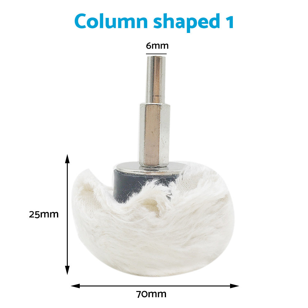 Polishing Buffing Pad Mop Wheel Drill Kit 5PCS Suitable For Aluminum & Stainless Manifold