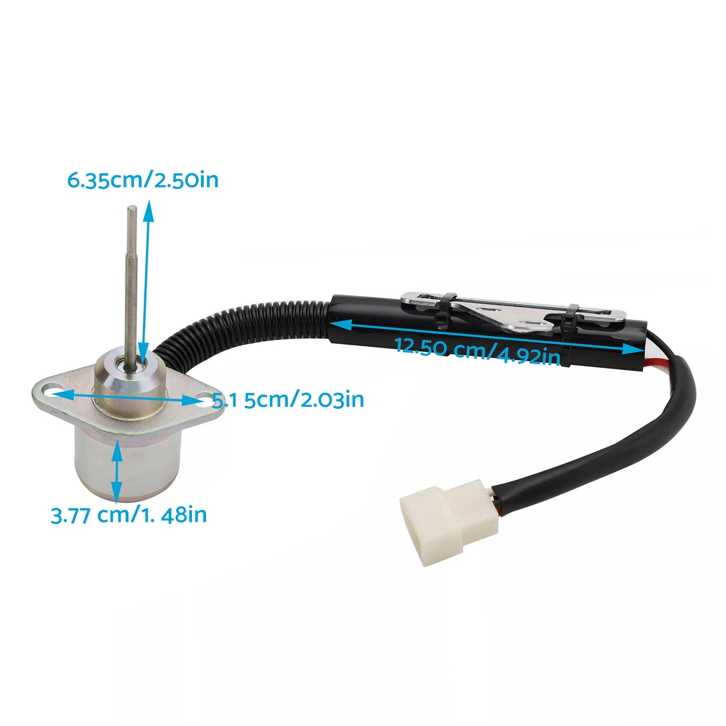 {{ Fuel Stop Solenoid 12V Suitable for Kubota D782 Engine 1G820-60012 SA-5156-12 }} - Buy Car Parts Online at {{ Kaka Auto Parts }}.