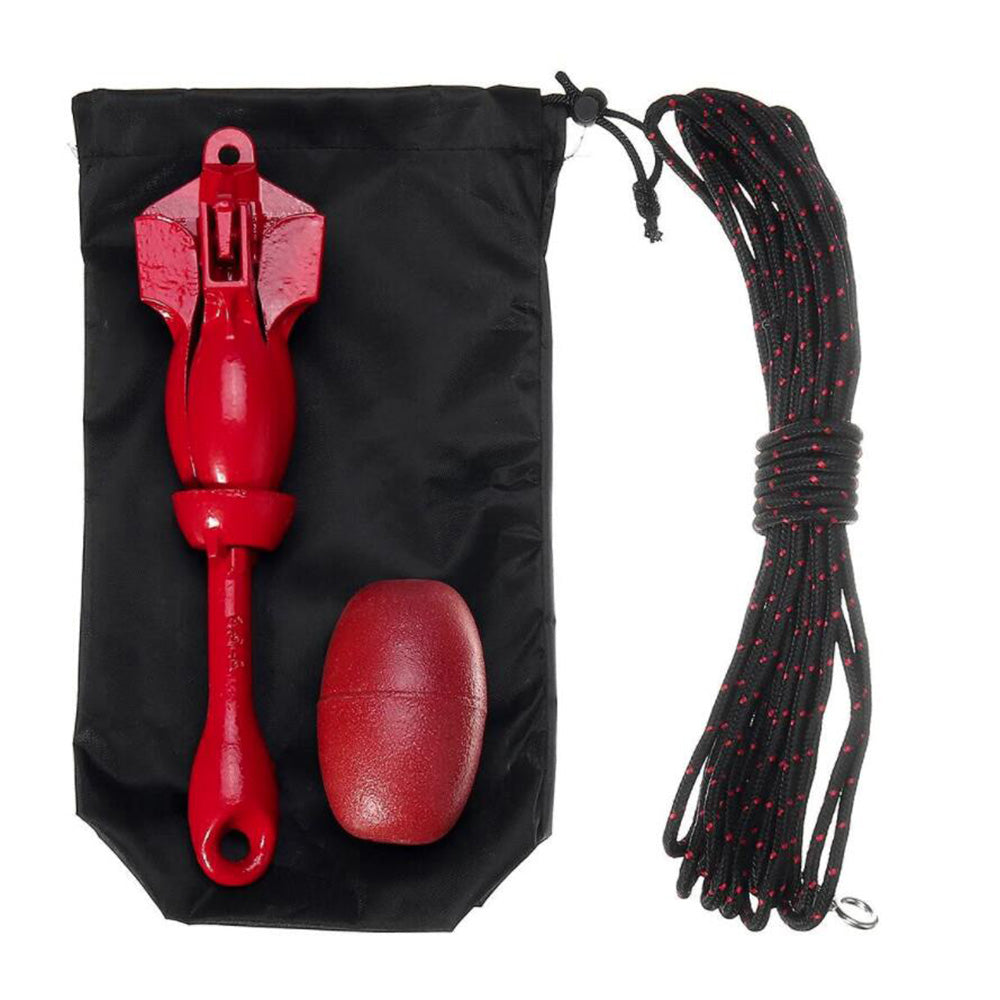 {{ 1. 5KG PWC FOLDING ANCHOR KIT- GRAPNEL or ROPE or FLOAT or HOOK - Kayak or Boat or Jet Ski or Canoe }} - Buy Car Parts Online at {{ Kaka Auto Parts }}.