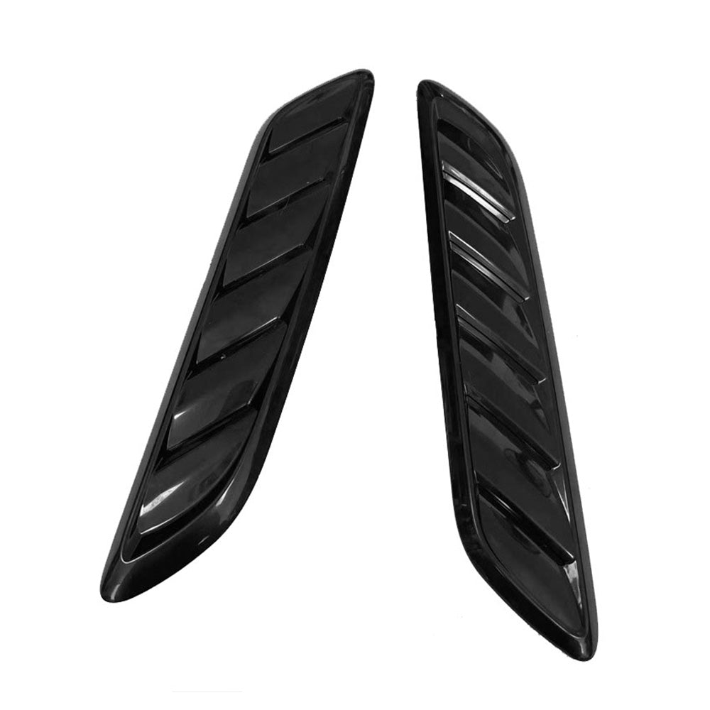 {{ Gloss Black Bonnet Vents Suitable For Holden Commodore VF S SS  SSV  SV6 Redline }} - Buy Car Parts Online at {{ Kaka Auto Parts }}.