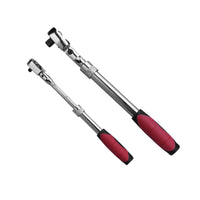 Ratchet Wrench Socket Set 3x 1/4inch, 3/8inch, 1/2inch Drive Handle 72-Tooth Quick Release