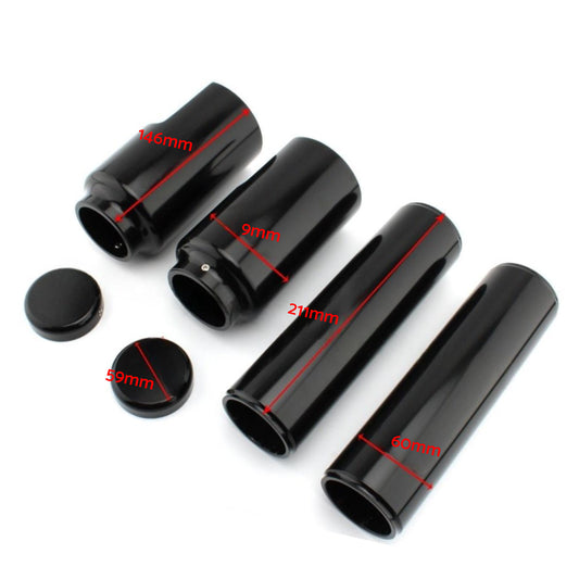 Black Front Fork Cover Suitable for Harley-Davidson V-Rod