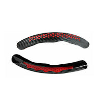 Carbon Fiber Steering Wheel Booster Cover Non Slip Universal Car Accessory