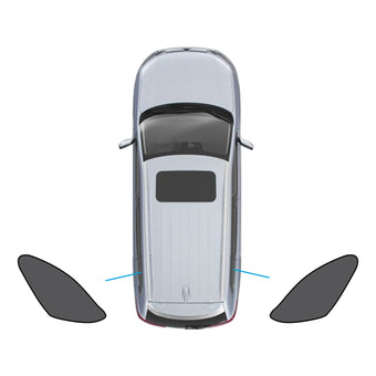 compare product 2x Triangular Car Window Sun Shades Suitable For Mazda CX-30 2019-2025 UV Protection