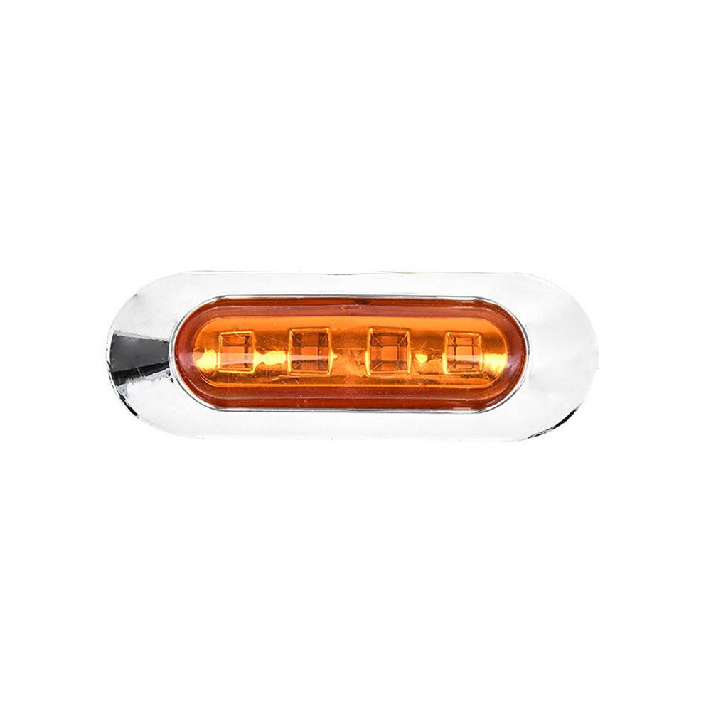 10x LED Clearance Side Marker Lights Suitable For Truck Trailer Lorry Amber