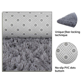 compare product Polyester Carpet Floor Rug 200x250cm Light Camel Soft Non-Slip Mat Suitable For Homes & Offices