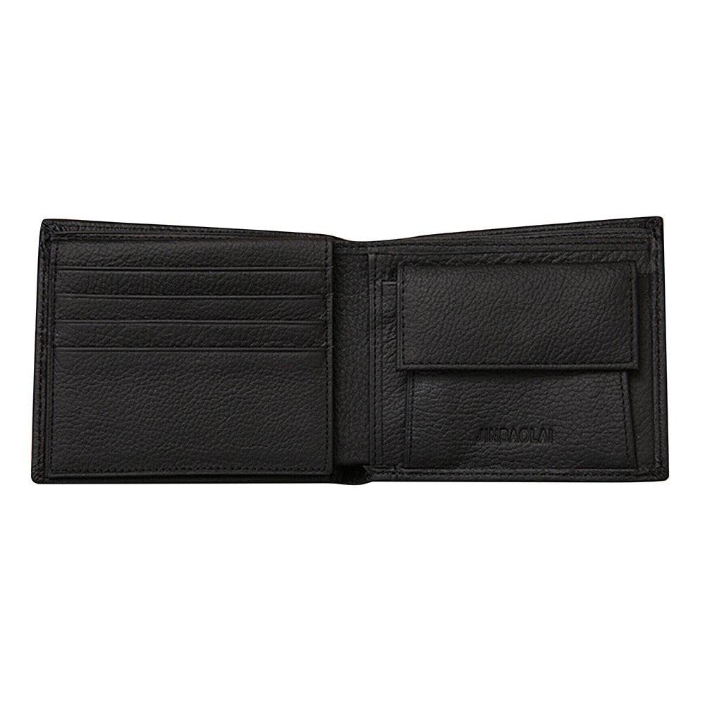 Men’s Leather Wallet Cowhide Coin Purse With Multiple Card Slots Suitable For Everyday Use
