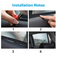 {{ Magnetic Mesh Sun Blind Shades Suitable for Audi A4 Wagon B9 2016+On Front/Rear }} - Buy Car Parts Online at {{ Kaka Auto Parts }}.