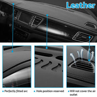 Non-Slip Microfiber Leather Dashboard Cover Suitable For Isuzu MU-X MUX 2022 On