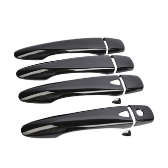 compare product 4x Black Door Handle Covers Suitable For Nissan Navara NP300 D23 2015-Onwards