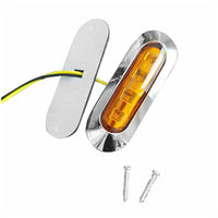 10x LED Clearance Side Marker Lights Suitable For Truck Trailer Lorry Amber