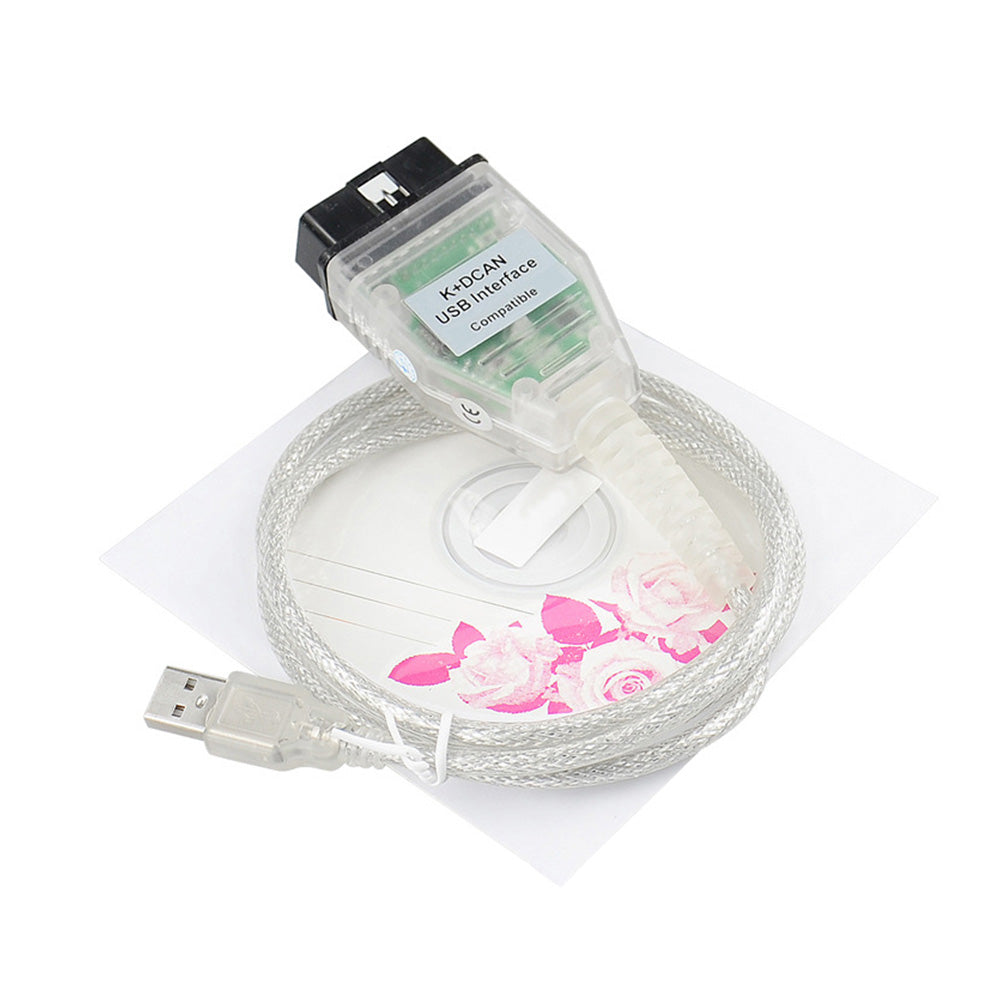 Diagnostic Connector Cable USB Interface Suitable For BMW INPA K+CAN K DCAN